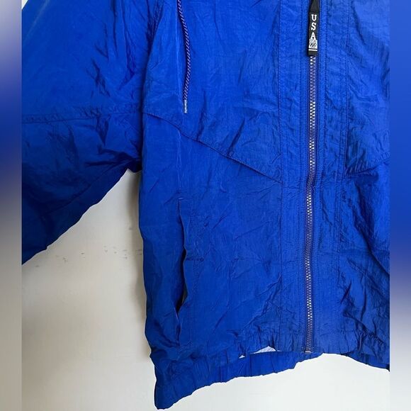 vintage USA Olympics rain jacket size Medium J. C. Penney - Picture 2 of 7